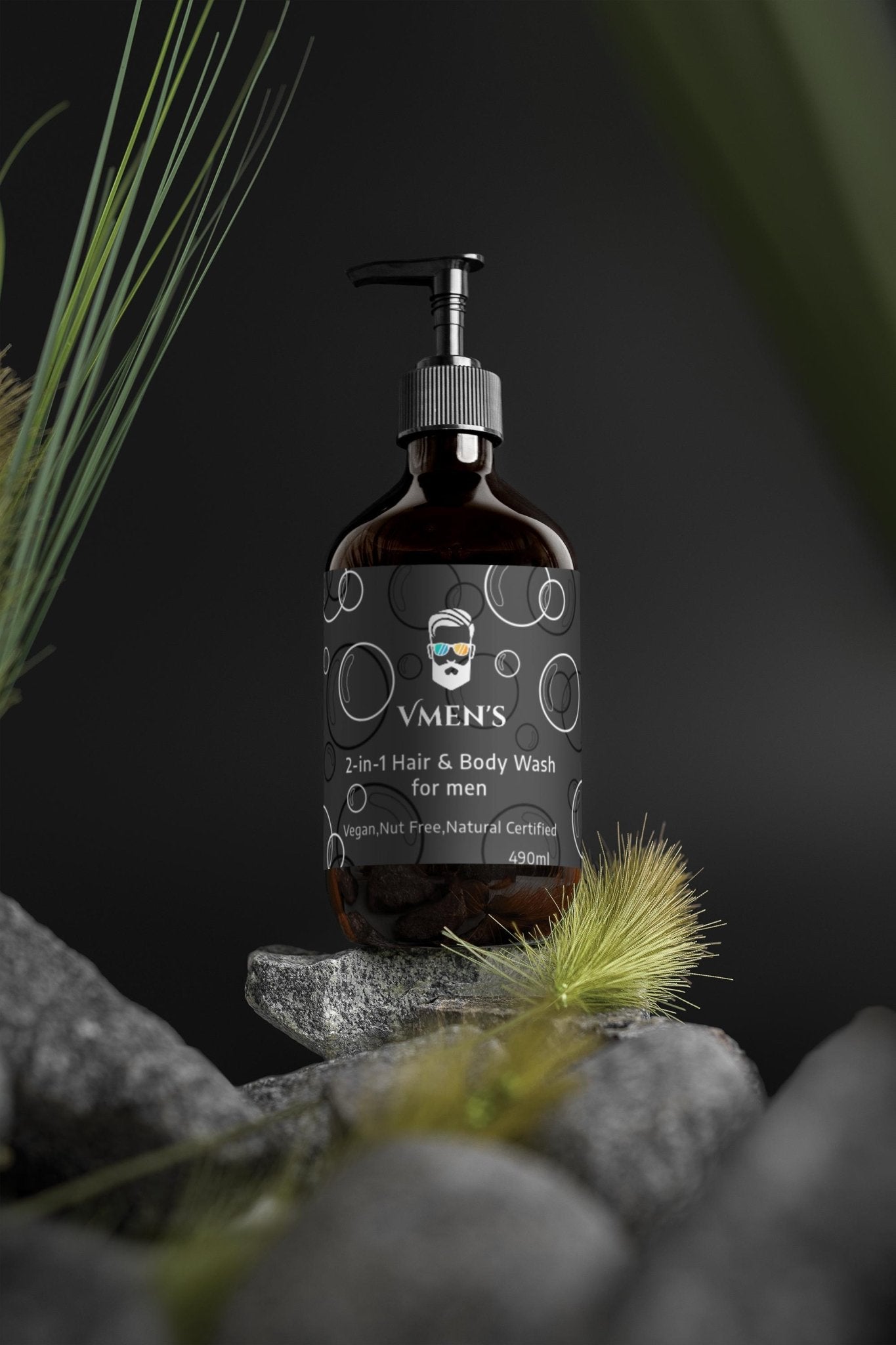 Embrace Effortless Grooming with Our 2-in-1 Hair & Body Wash for Men - Vmen's