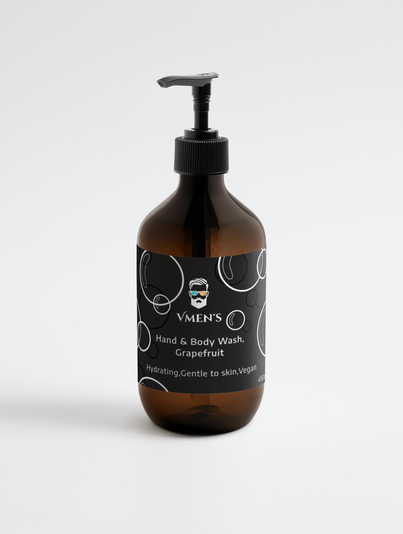 Experience the Refreshing Cleanse of Hand & Body Wash, Grapefruit - Vmen's