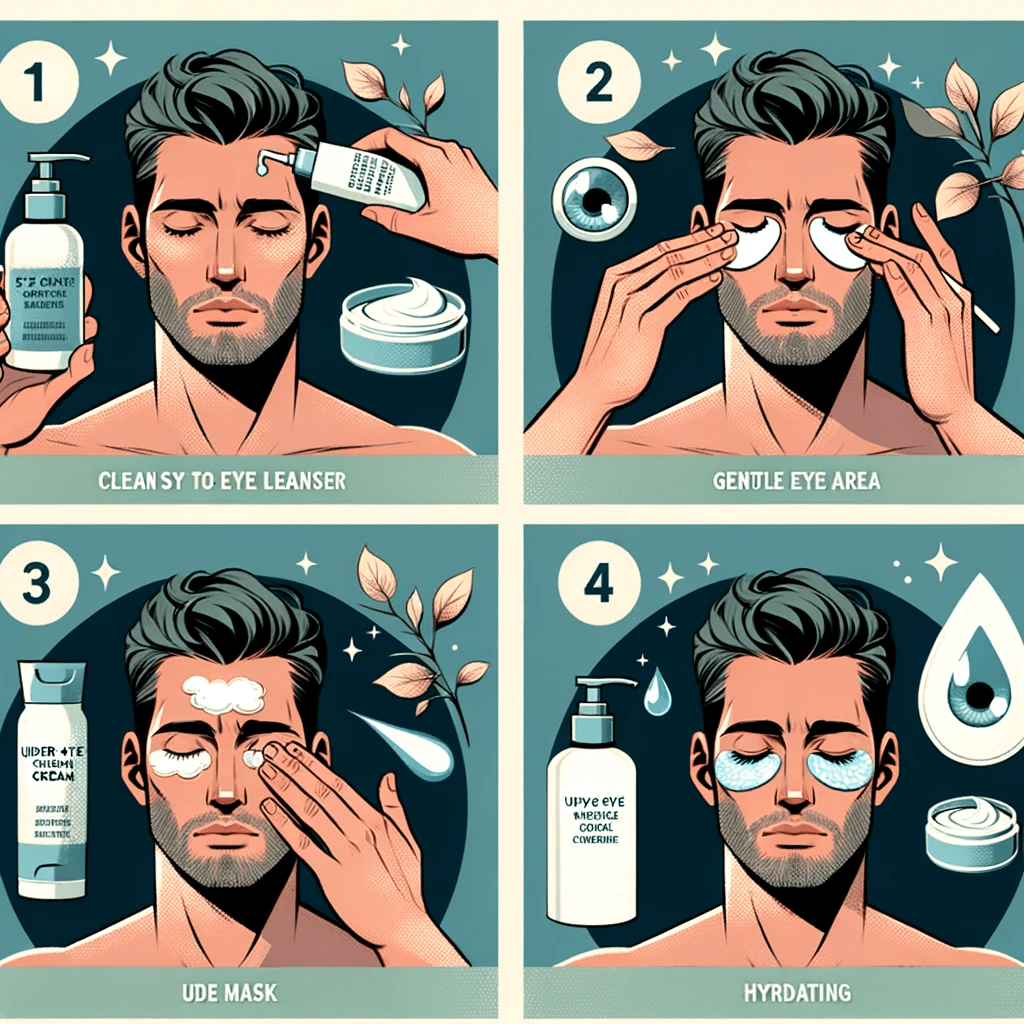 How to use Eye Care Set guide - Vmen's