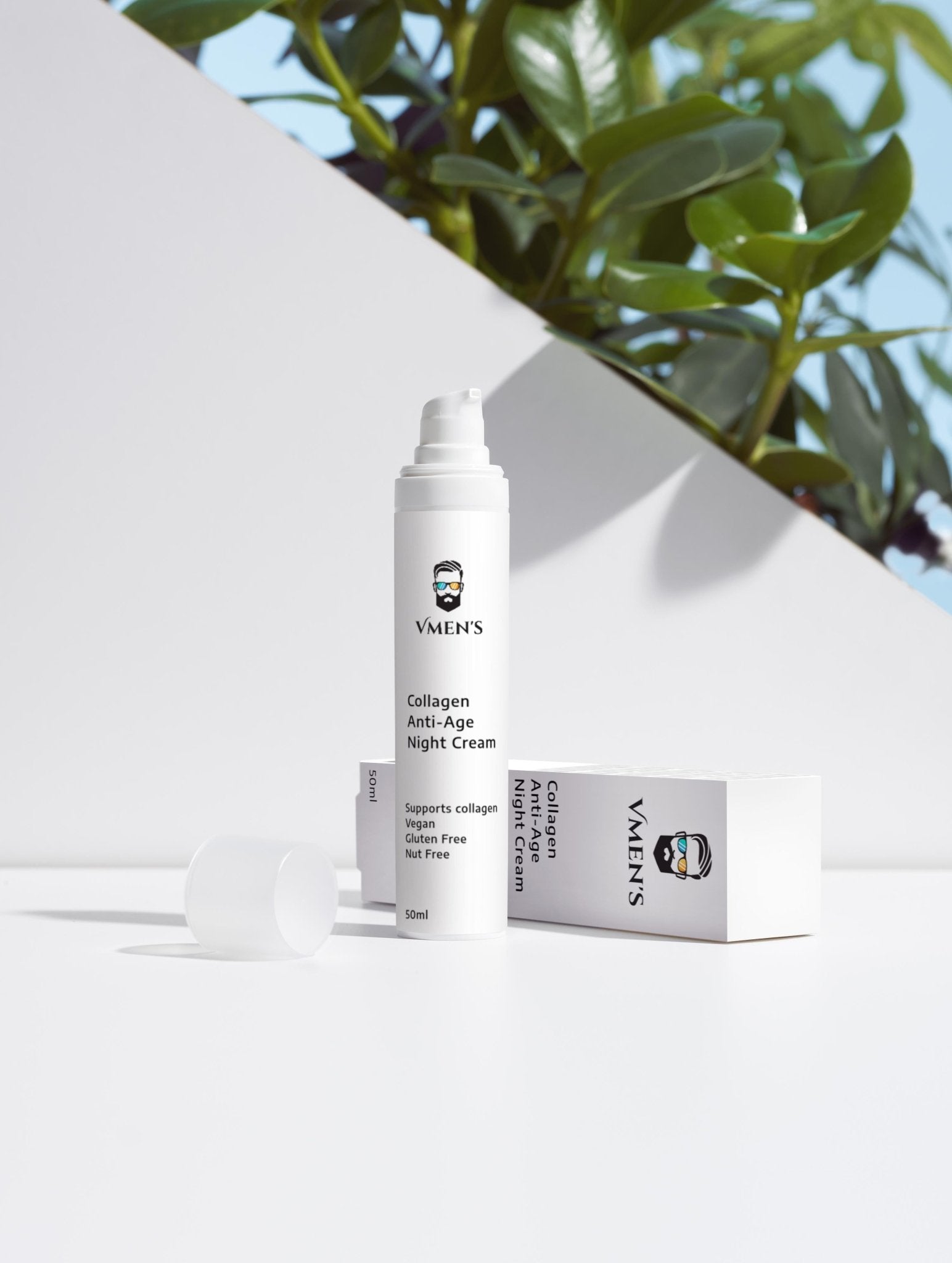 Rejuvenate Overnight with Collagen Anti-Age Night Cream - Vmen's