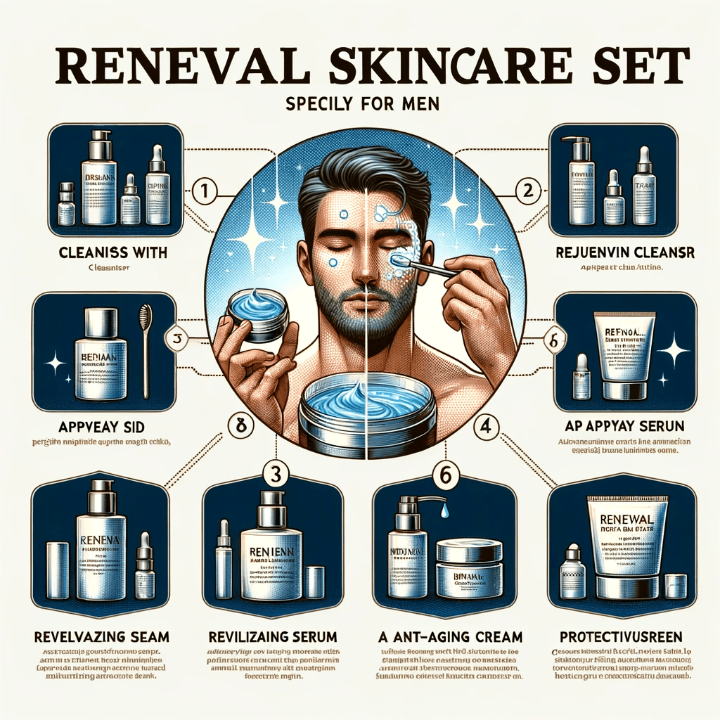 Renewal Skincare Set Guide - Vmen's
