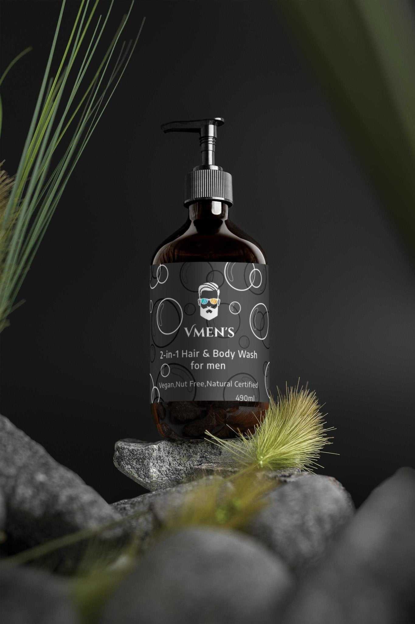 2 - in - 1 Hair & Body Wash for men - Vmen&