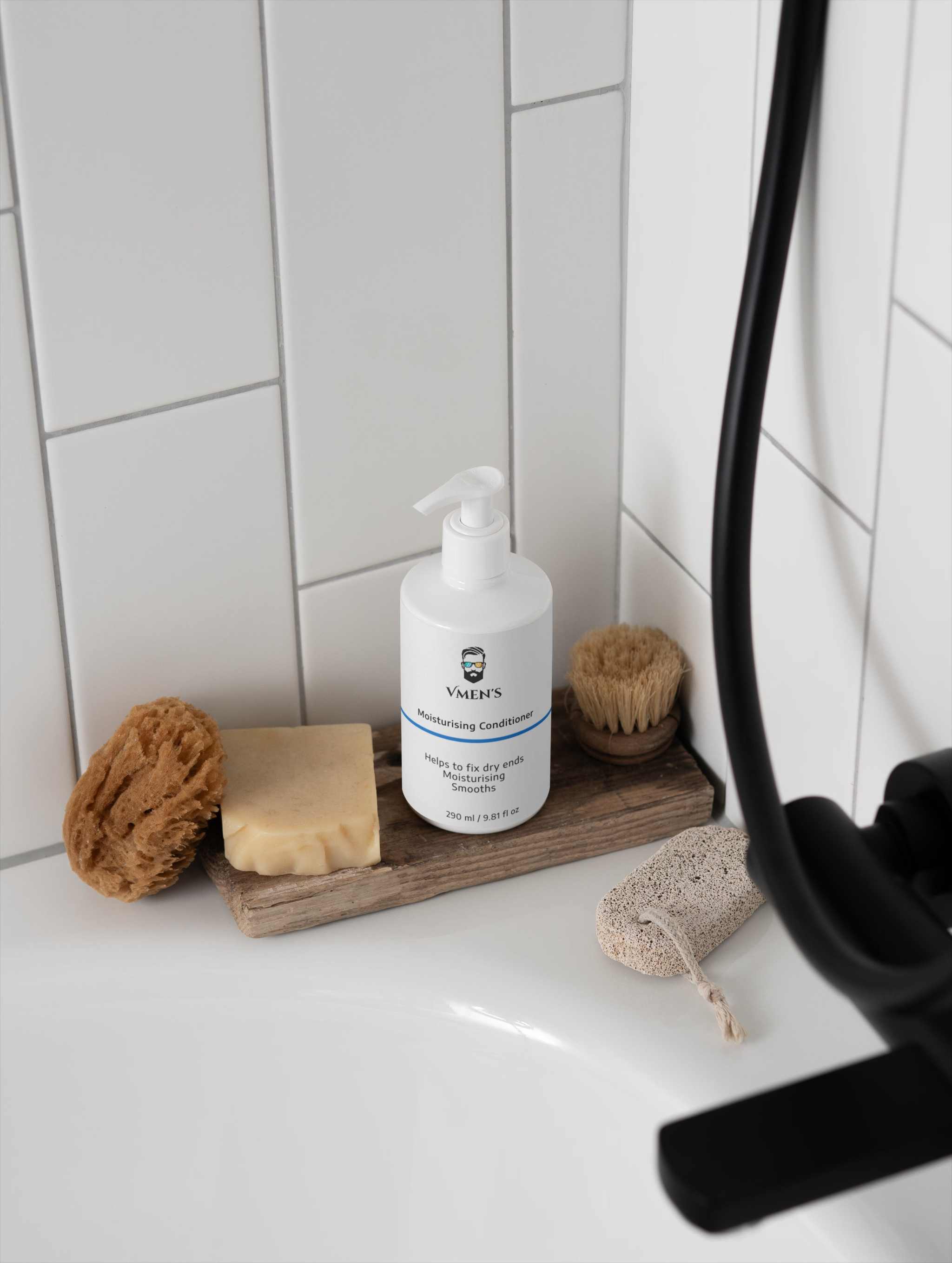 Acondicionador hidratante para hombres