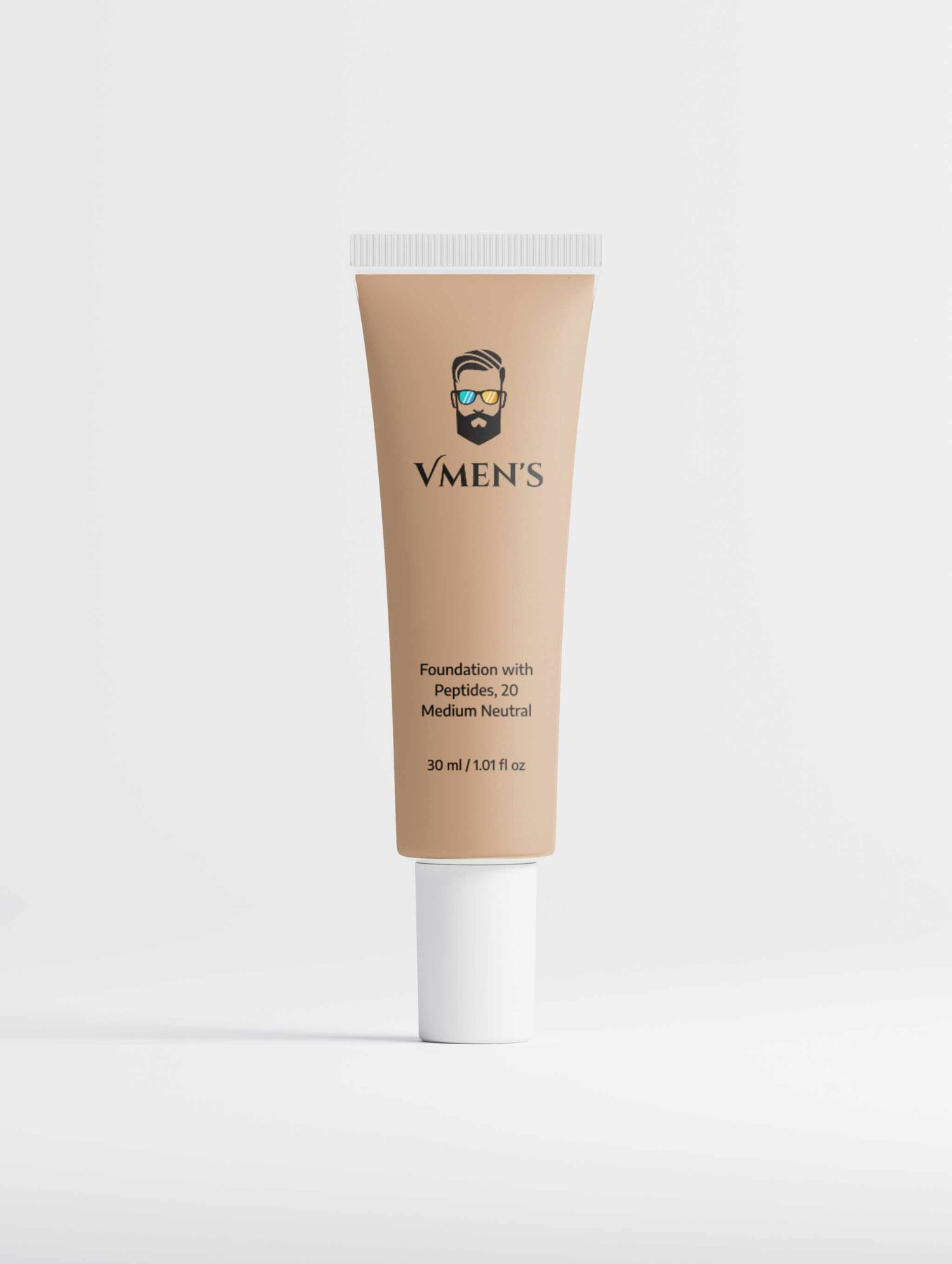 VMEN’S Foundation with Peptides, 20 Medium Neutral