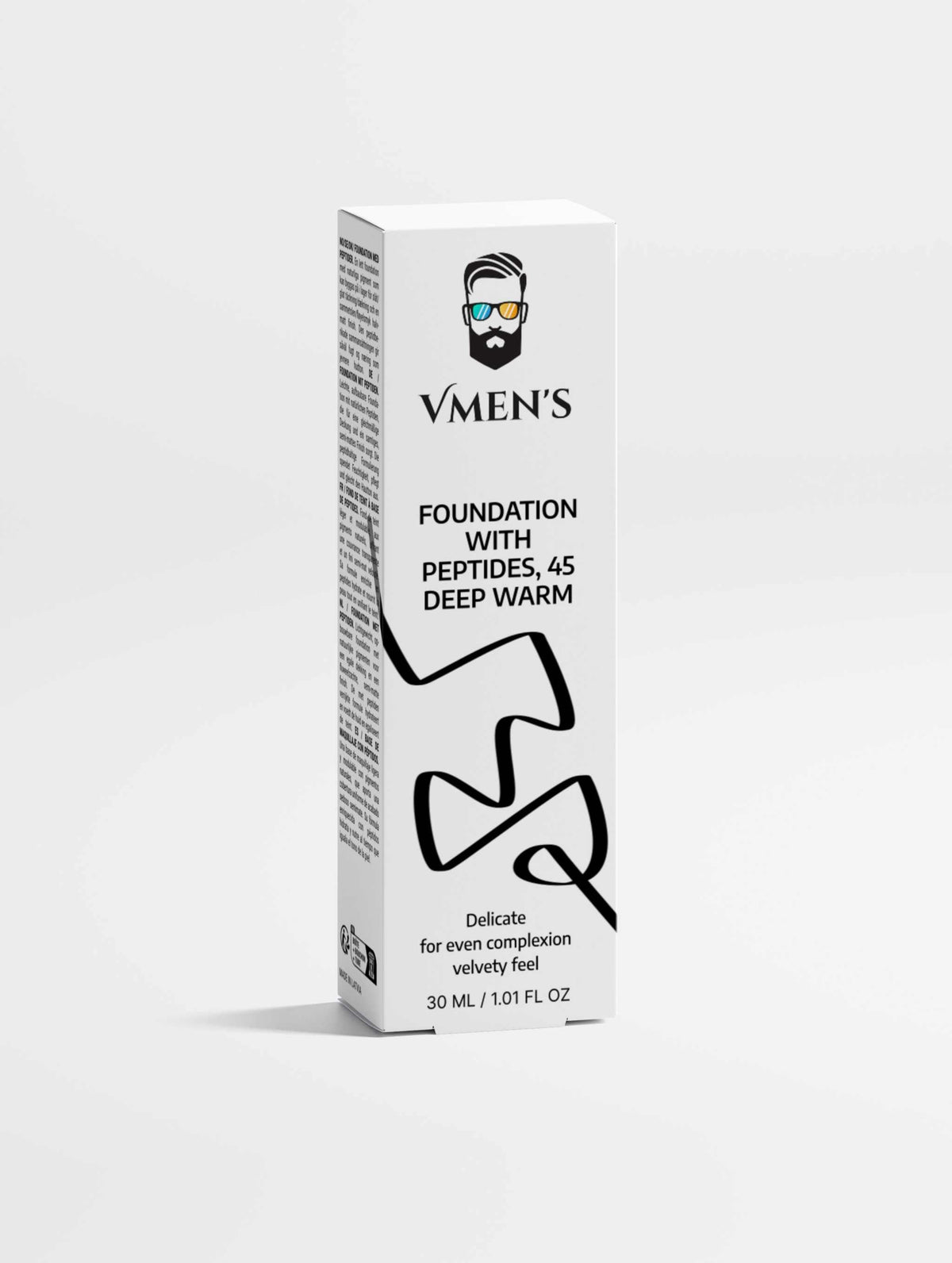VMEN’S Foundation with Peptides, 45 Deep Warm