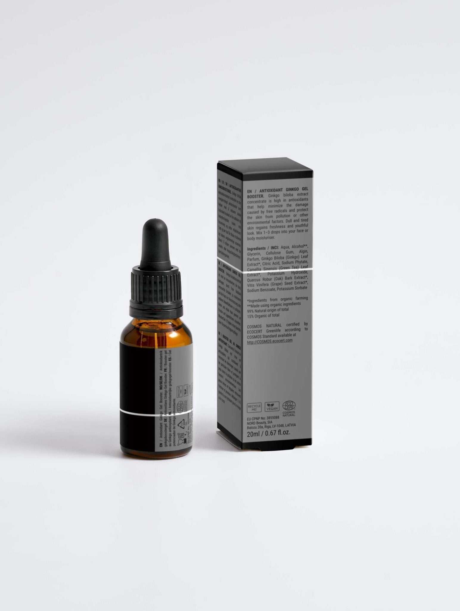 Antioxidant Ginkgo Gel Booster - Vmen&