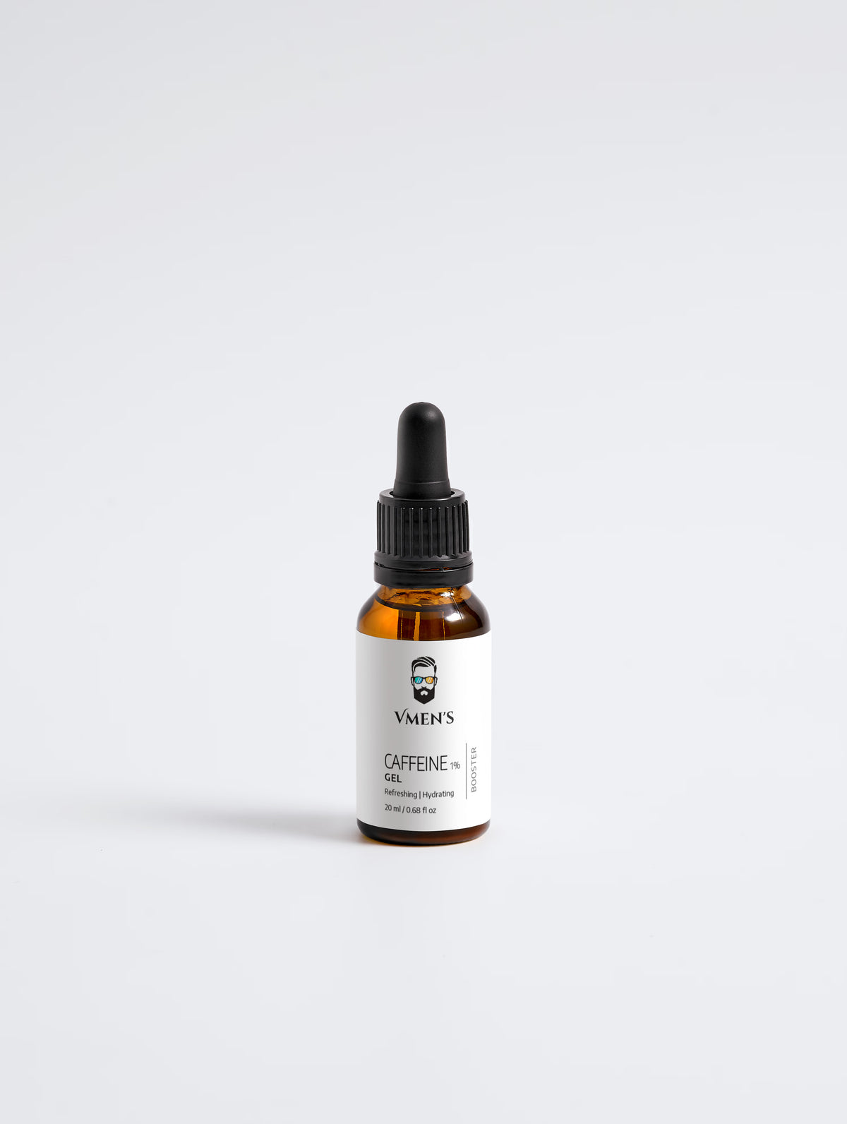 Gel booster pour les yeux et le visage à la caféine pour hommes
