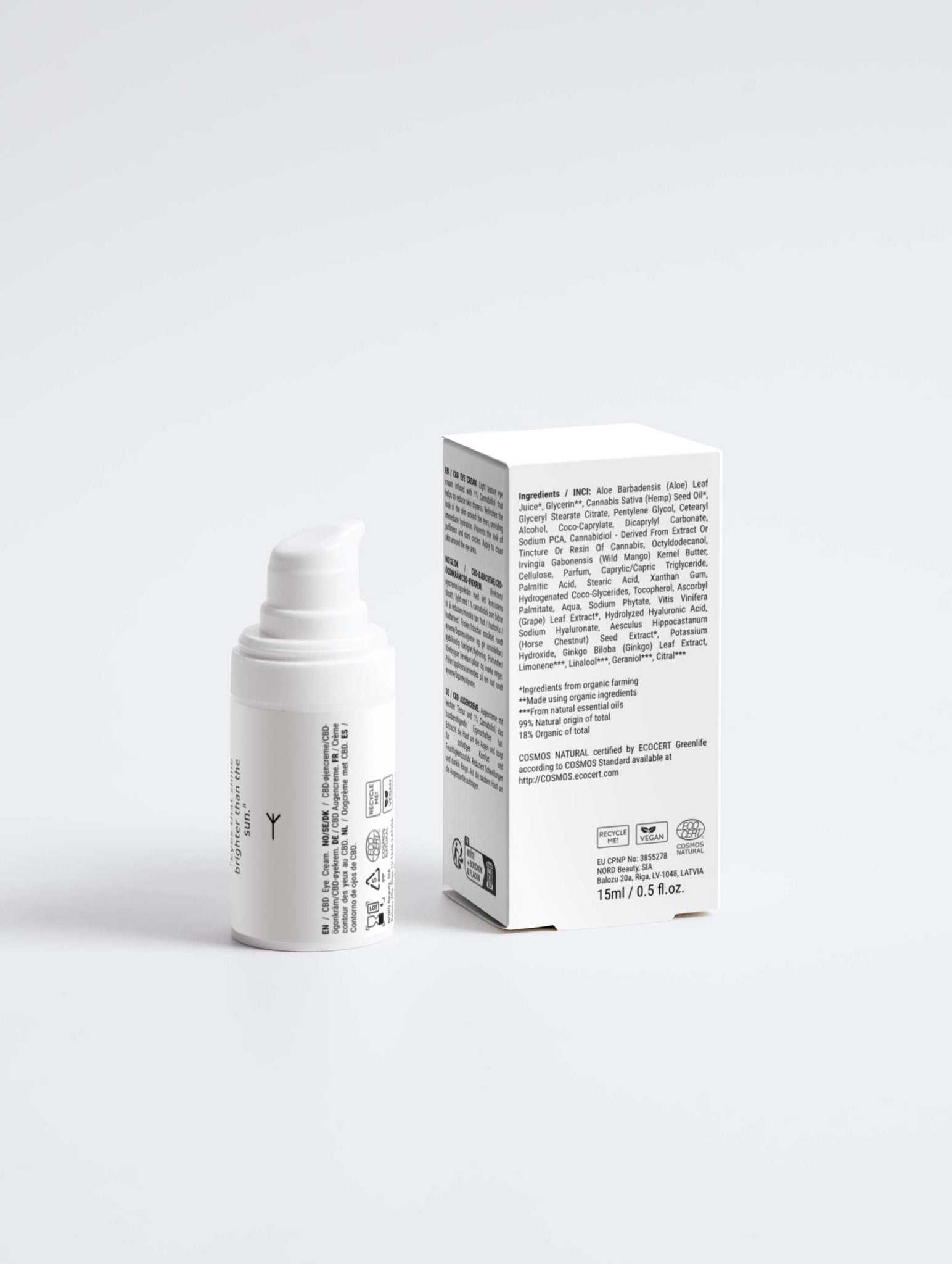 Calming Eye Cream - Vmen&