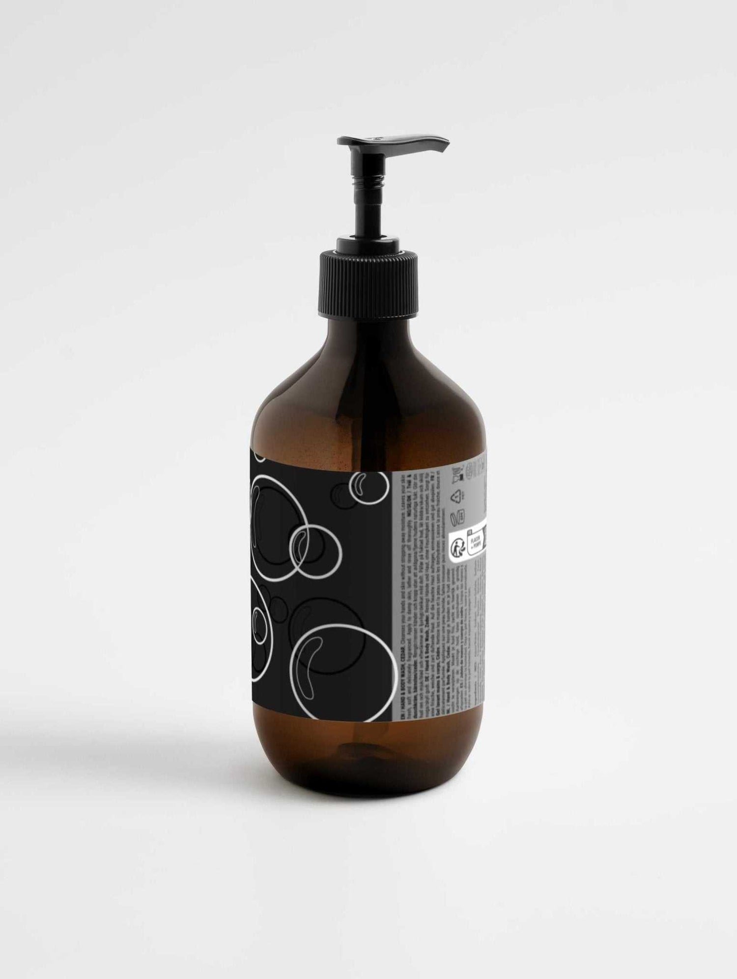 Hand & Body Wash, Peppermint & Dark Cedar - Vmen&