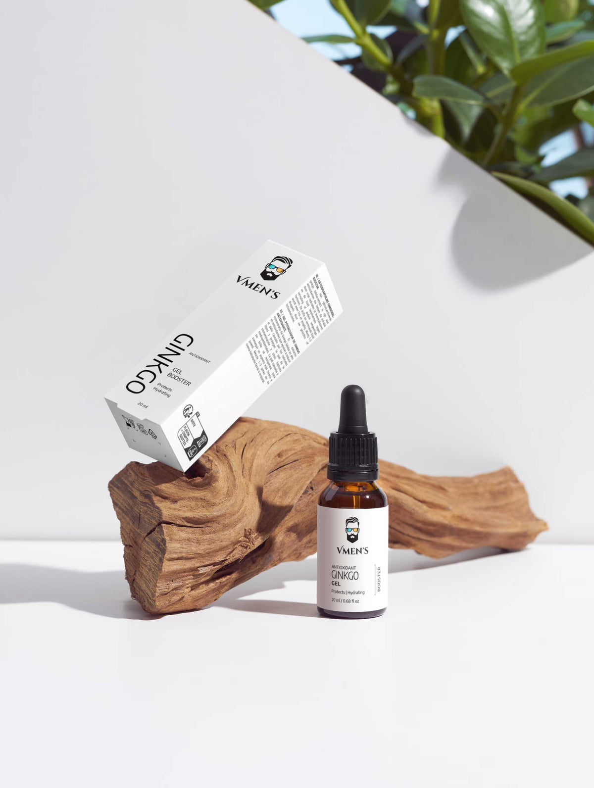 Antioxidant-gelbooster med ginkgo til mænd