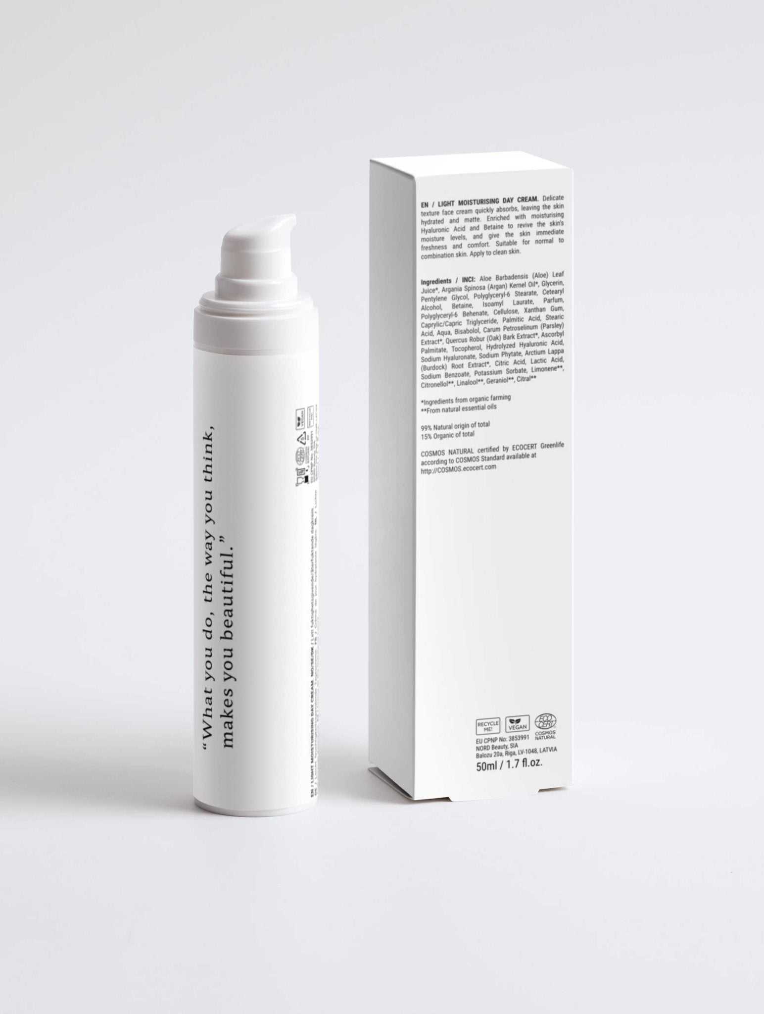 Light Moisturising Day Cream - Vmen&