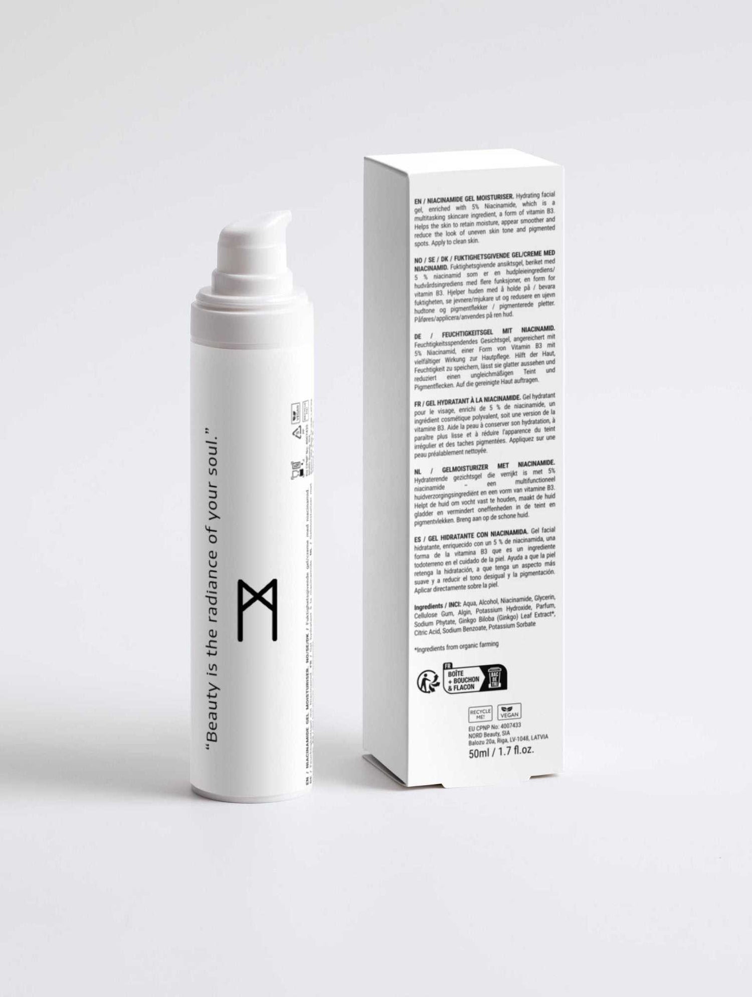 Niacinamide Gel Moisturiser - Vmen&
