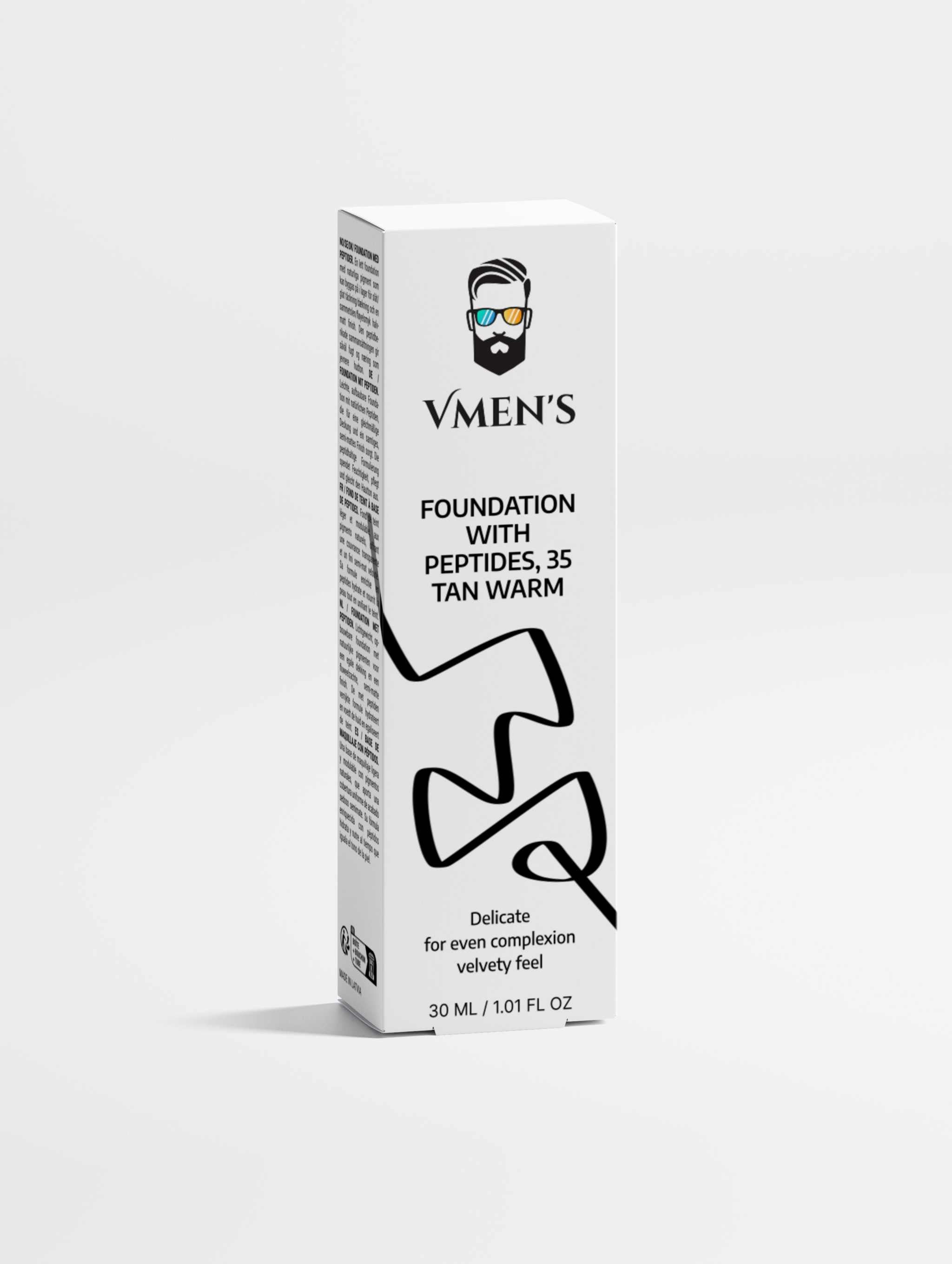 VMEN’S Foundation with Peptides, 35 Tan Warm