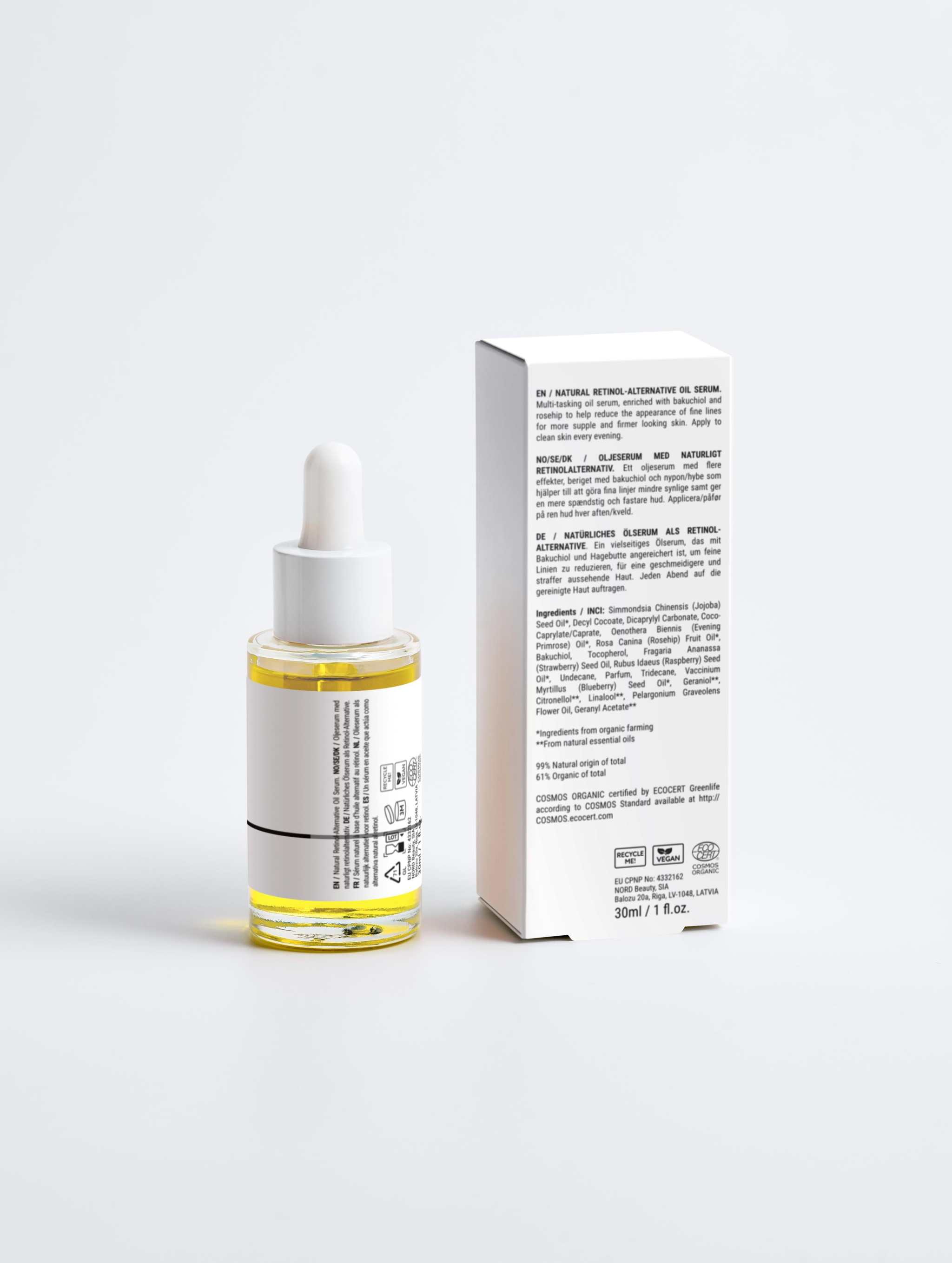 Naturligt Retinol-Alternativt oljeserum