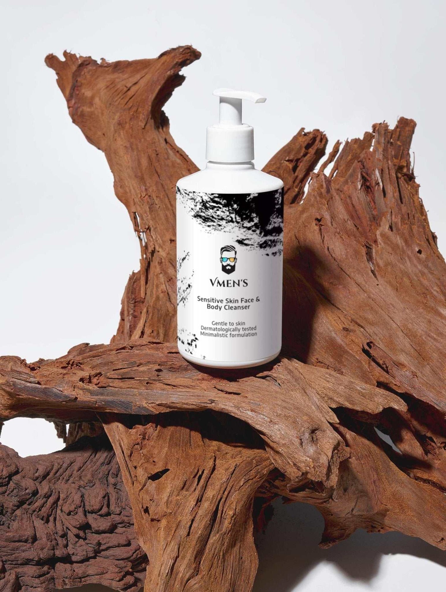 Sensitive Skin Face & Body Cleanser - Vmen&