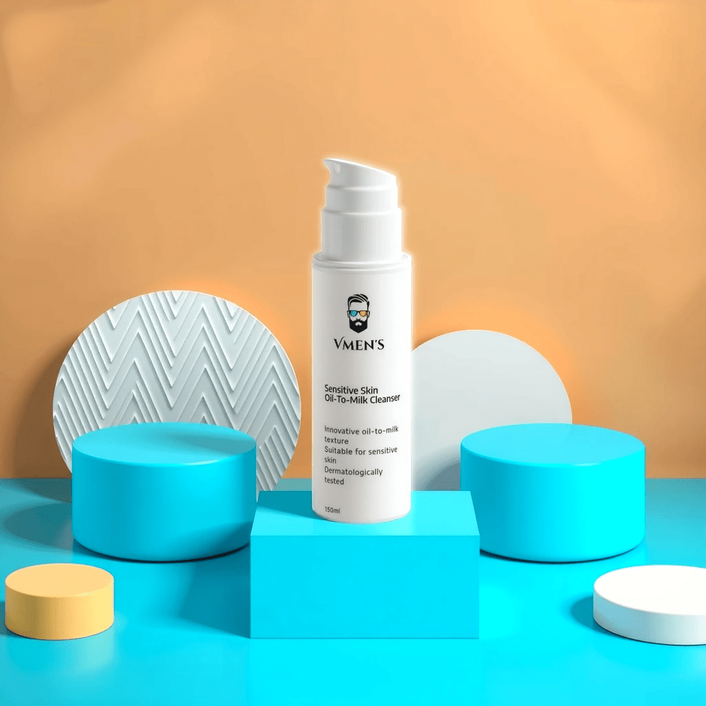 Sensitive Skin Oil - To - Milk Cleanser - Vmen&