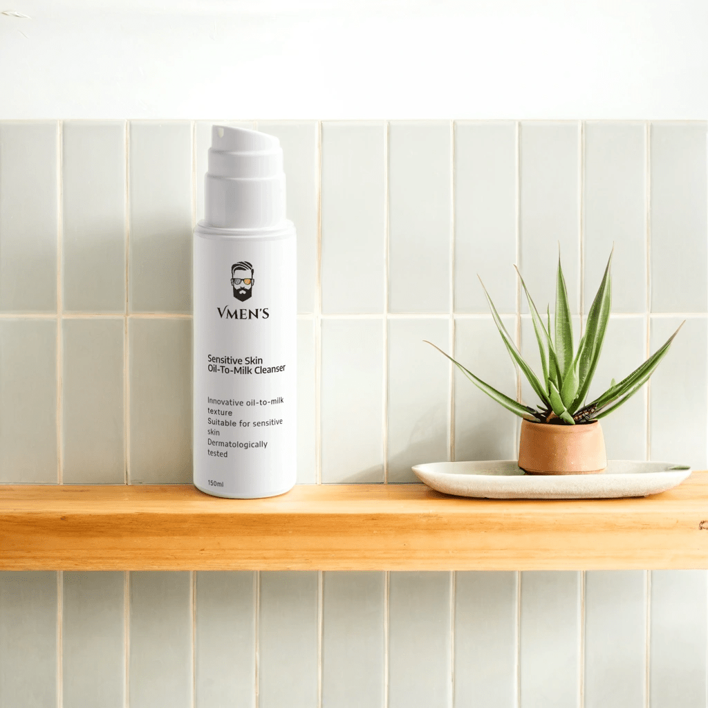 Sensitive Skin Oil - To - Milk Cleanser - Vmen&