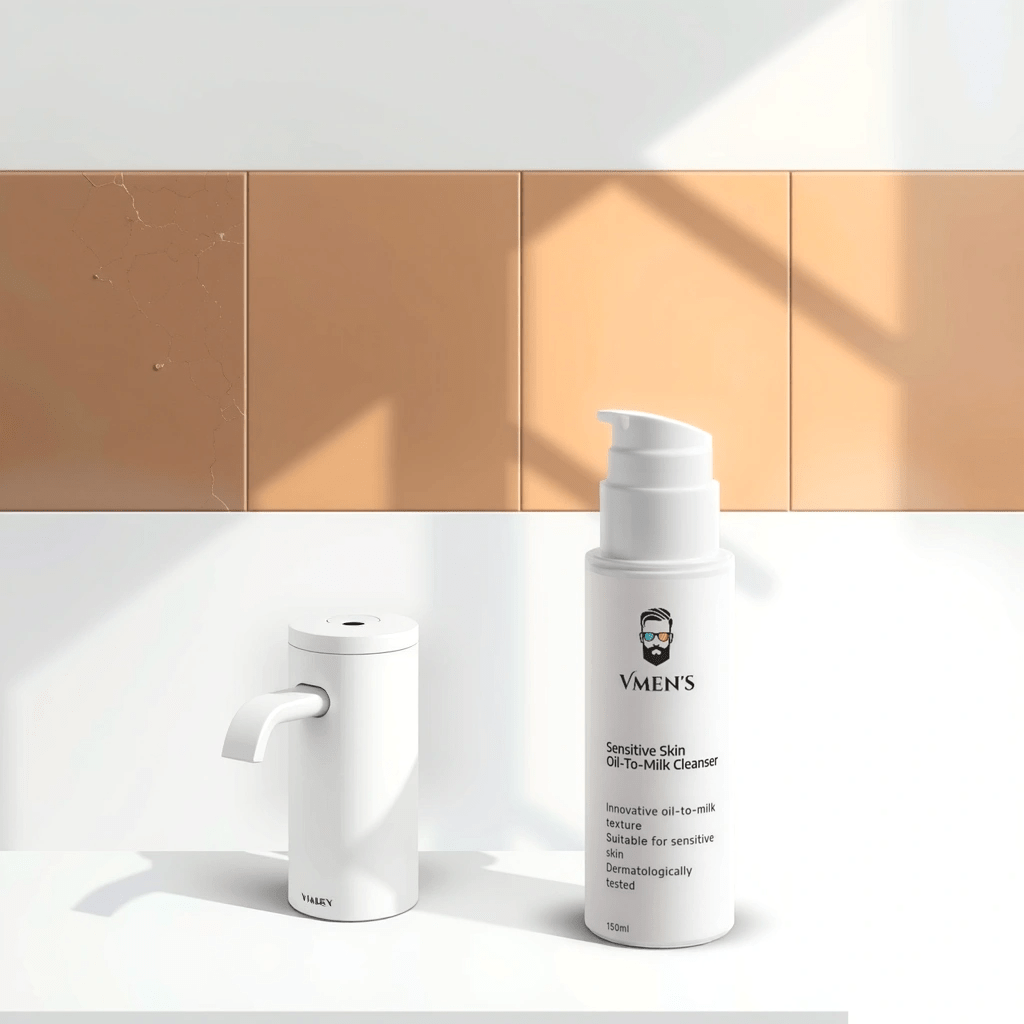 Sensitive Skin Oil - To - Milk Cleanser - Vmen&