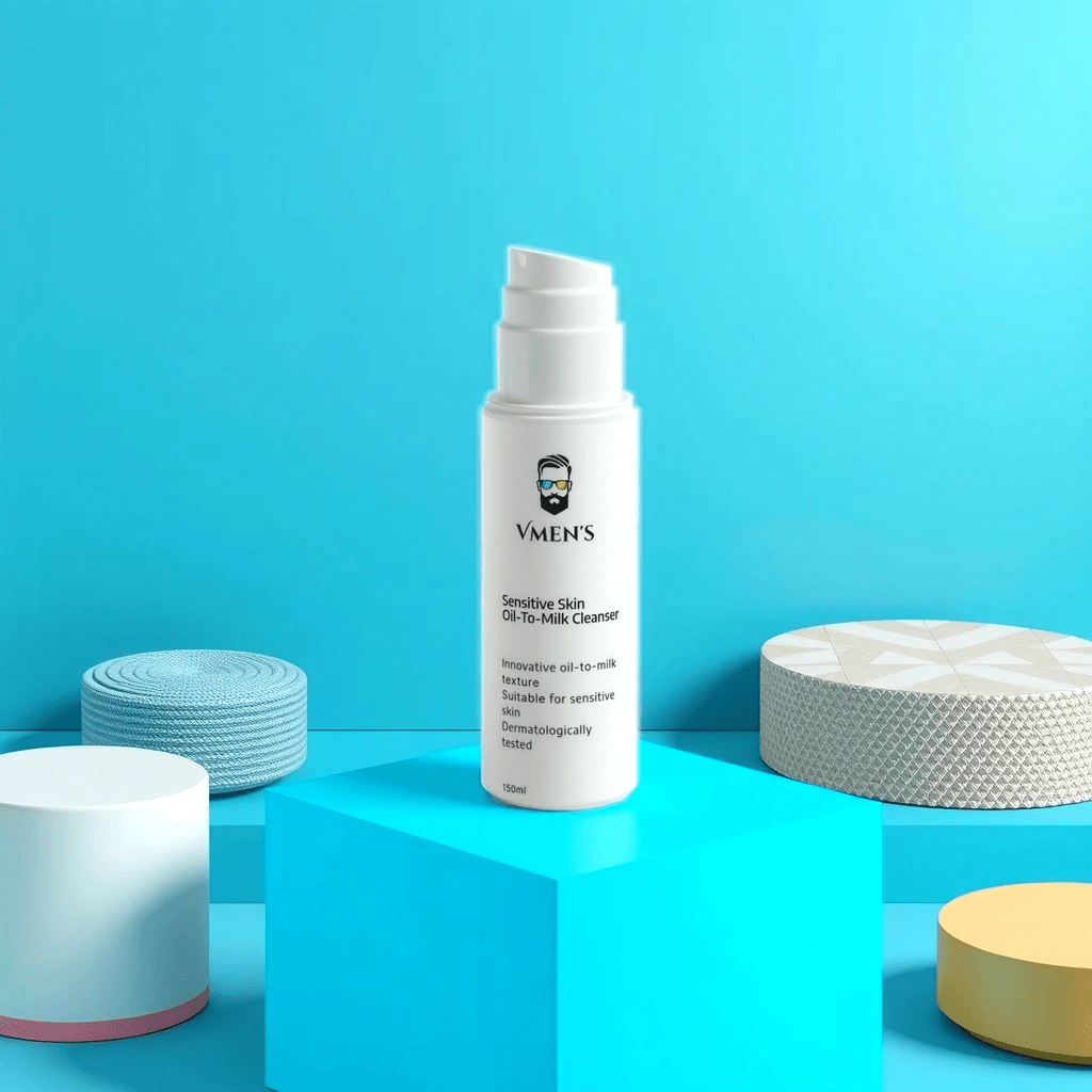 Sensitive Skin Oil - To - Milk Cleanser - Vmen&