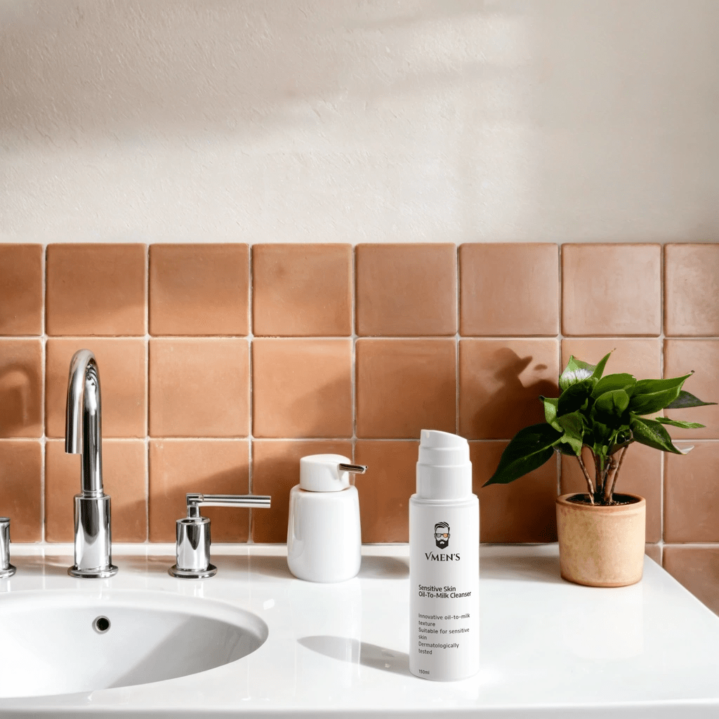 Sensitive Skin Oil - To - Milk Cleanser - Vmen&