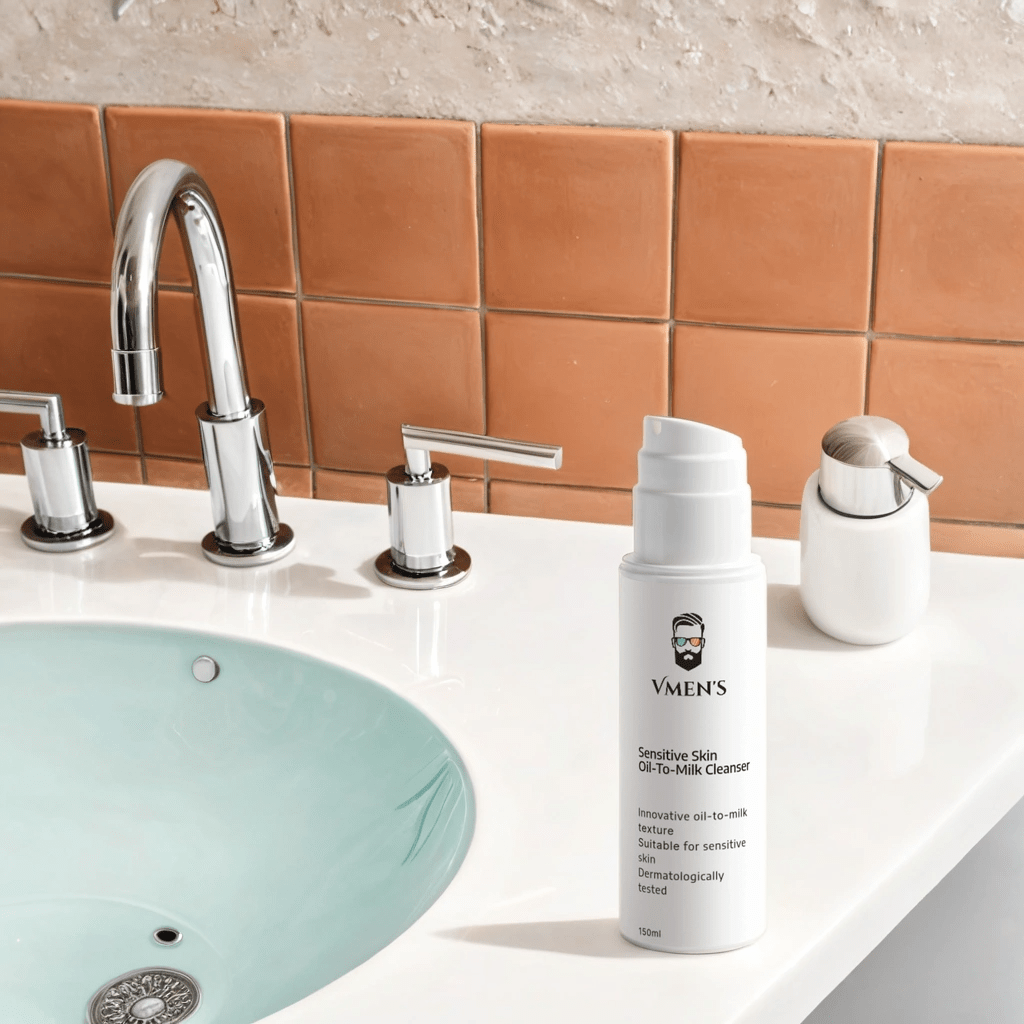 Sensitive Skin Oil - To - Milk Cleanser - Vmen&
