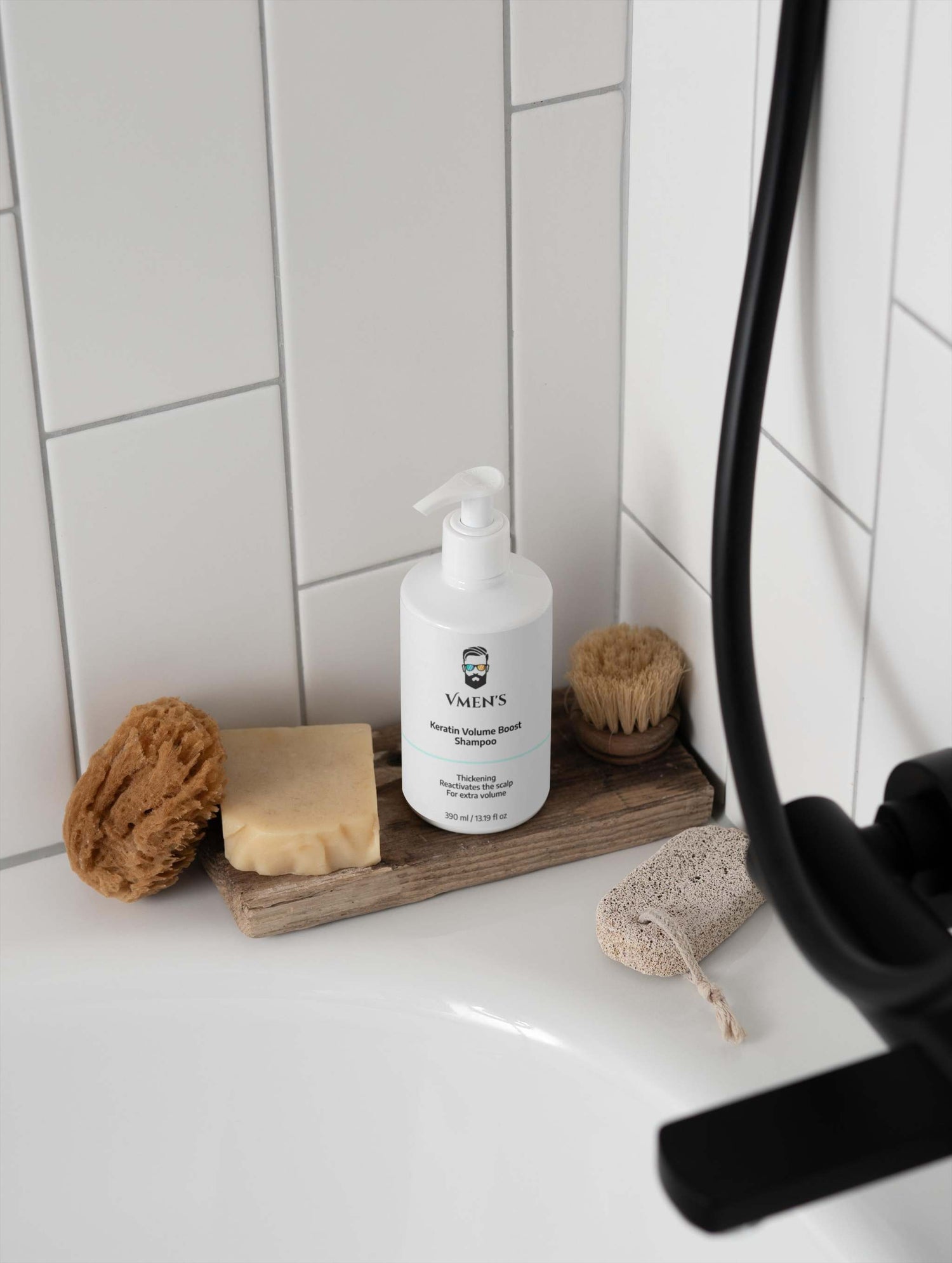 VMEN’S Keratin Volume Boost Shampoo