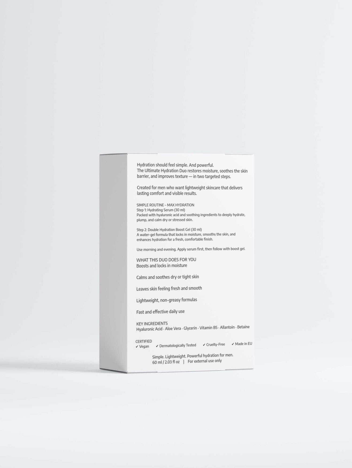 The Ultimate Hydration Duo for men