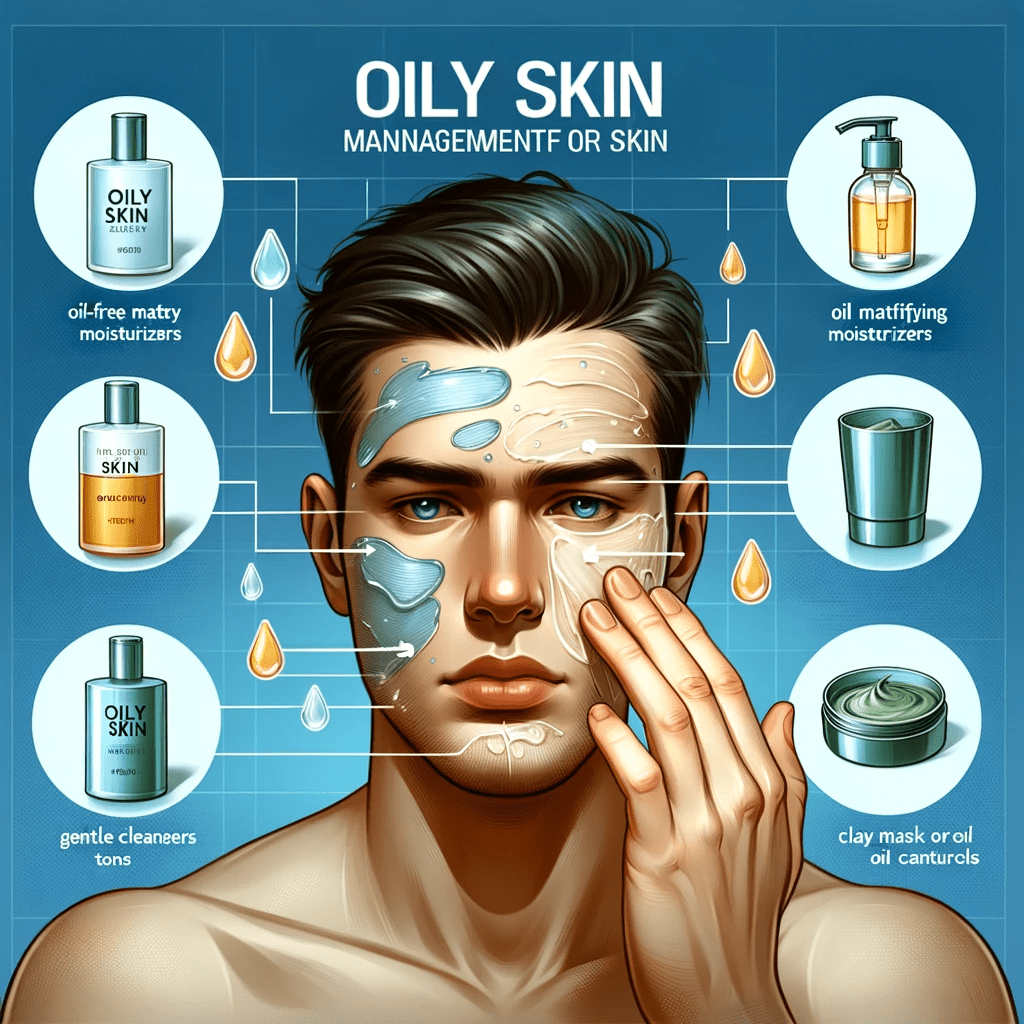 Managing Oily Skin - Vmen's