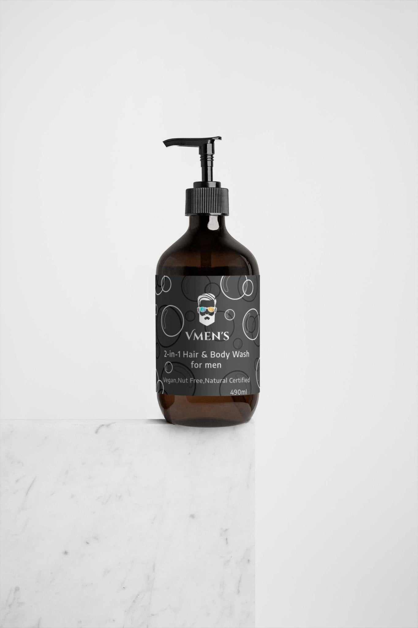 2 - in - 1 Hair &amp; Body Wash for men - Vmen&