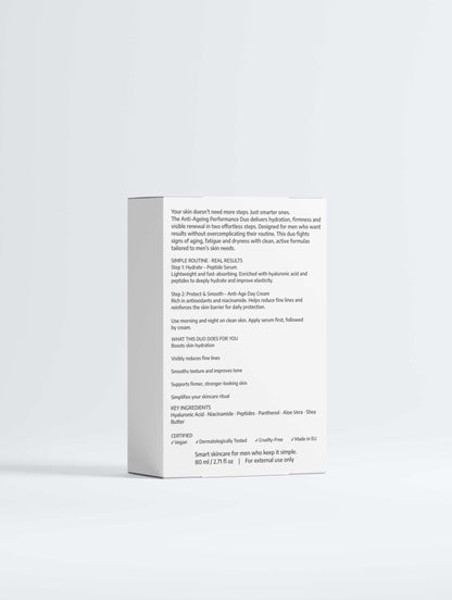 Product packaging with text on a white background