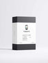 Front view of the VMEN’S Shiny Hair Duo presentation box with its white Moisture Care sleeve.