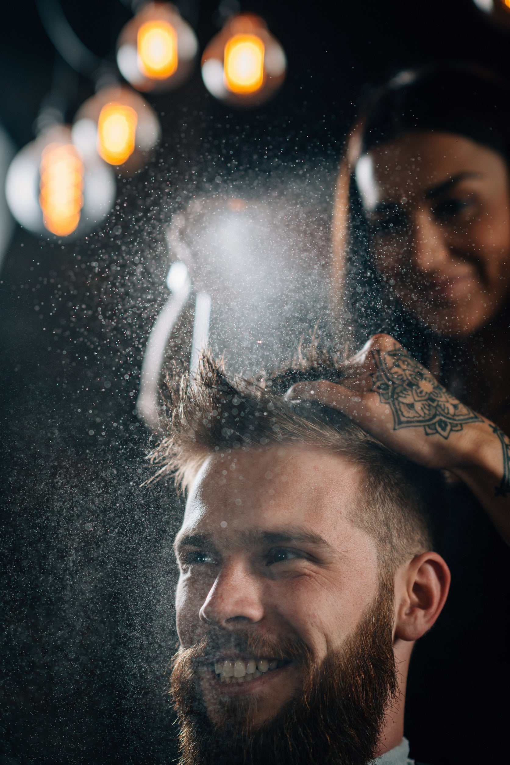 Keratin Shine Leave-In Hair Mist for men