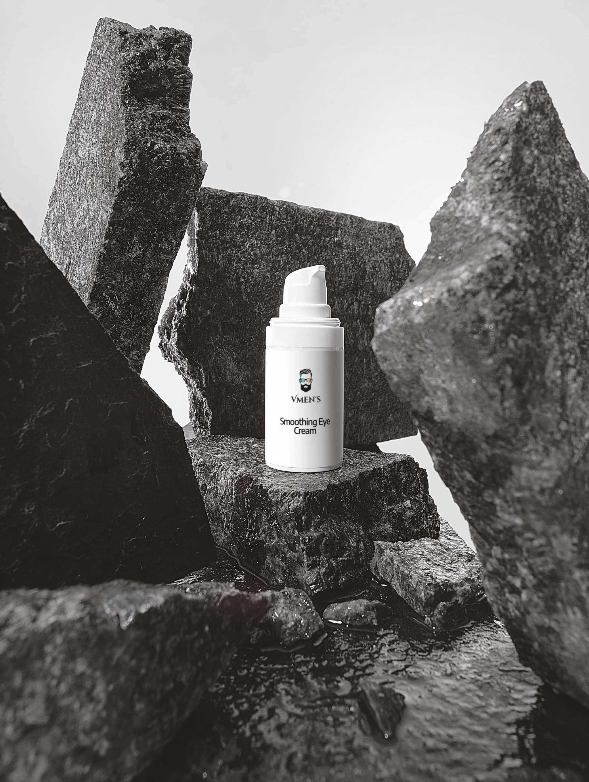 Skincare bottle labeled &