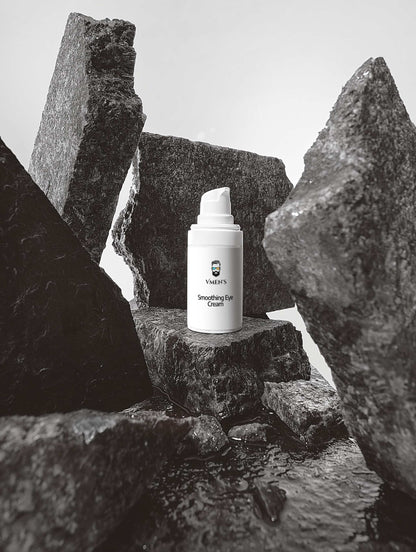 Skincare bottle labeled &