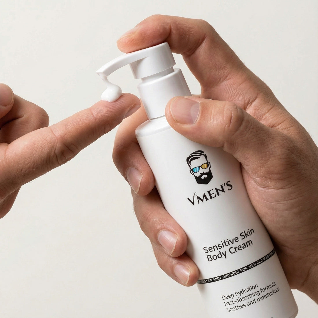 Miesten Herkän Ihon Vartalovoide - Syvä Kosteutus ja Suoja