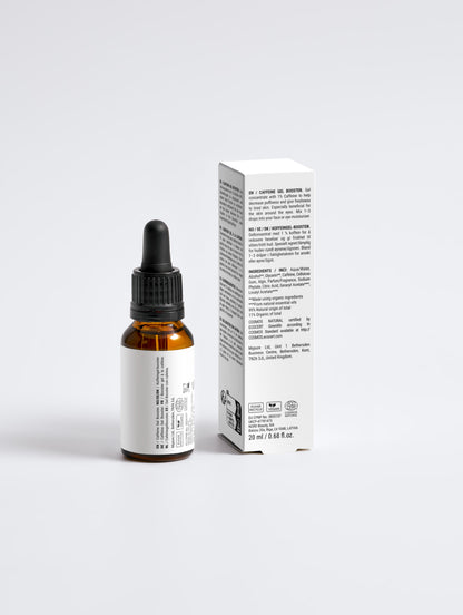 Gel booster pour les yeux et le visage à la caféine pour hommes