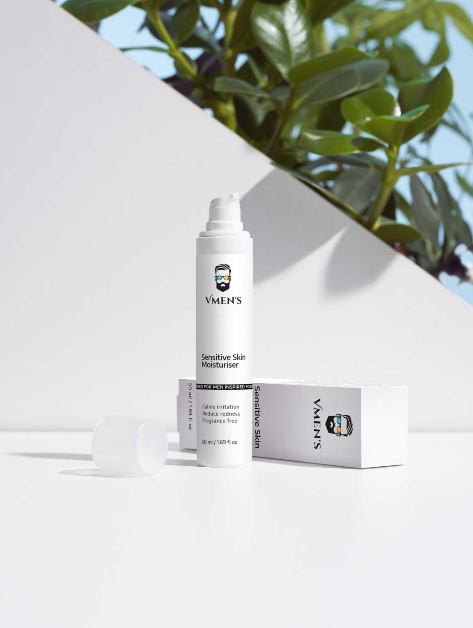 Sensitive Skin Moisturiser - Vmen&