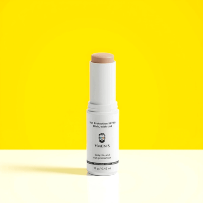 Sun Protection SPF50 Stick, with TINT | Mineral Sunscreen for Men - Vmen&