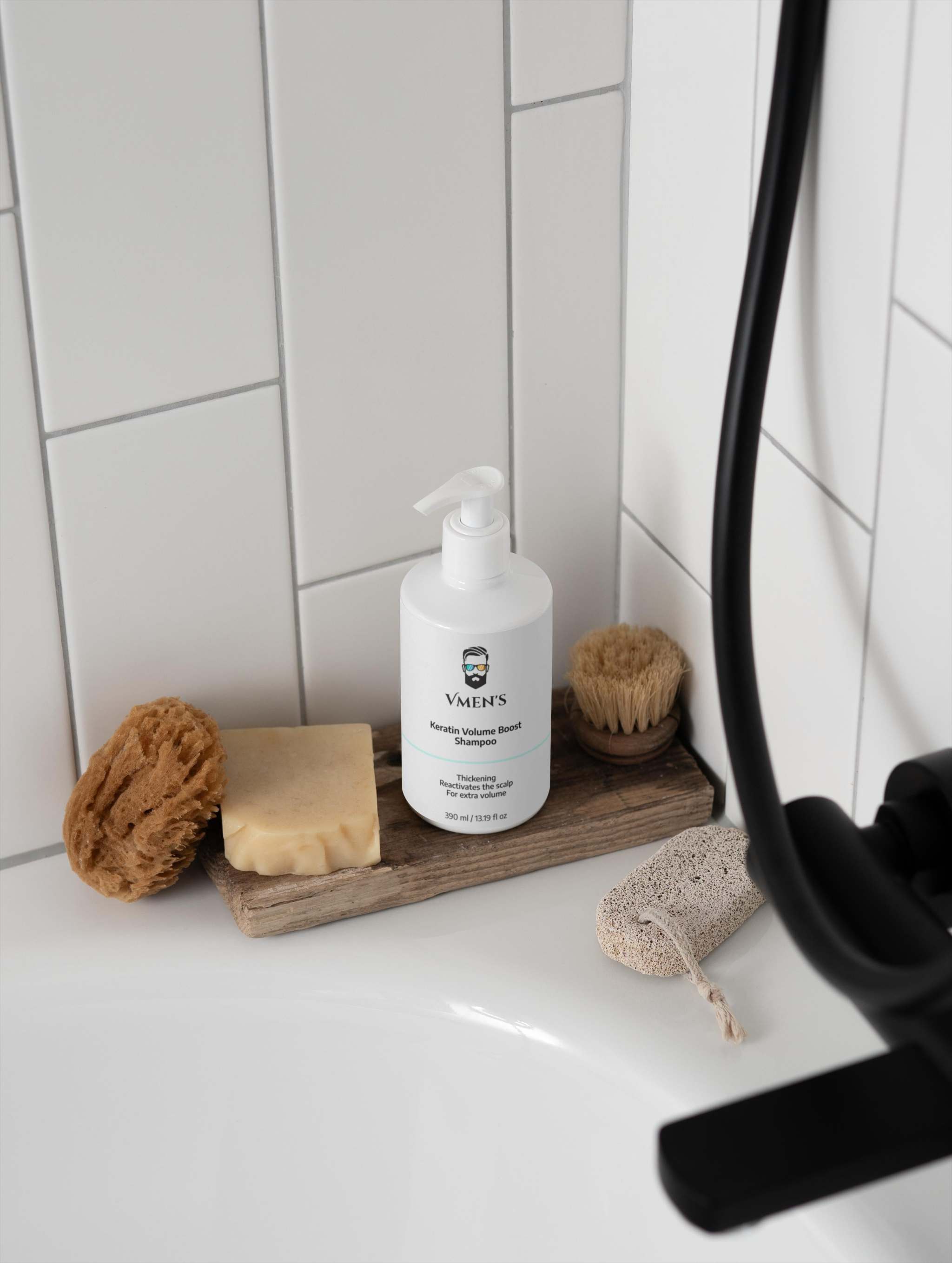  VMEN’S Keratin Volume Boost Shampoo