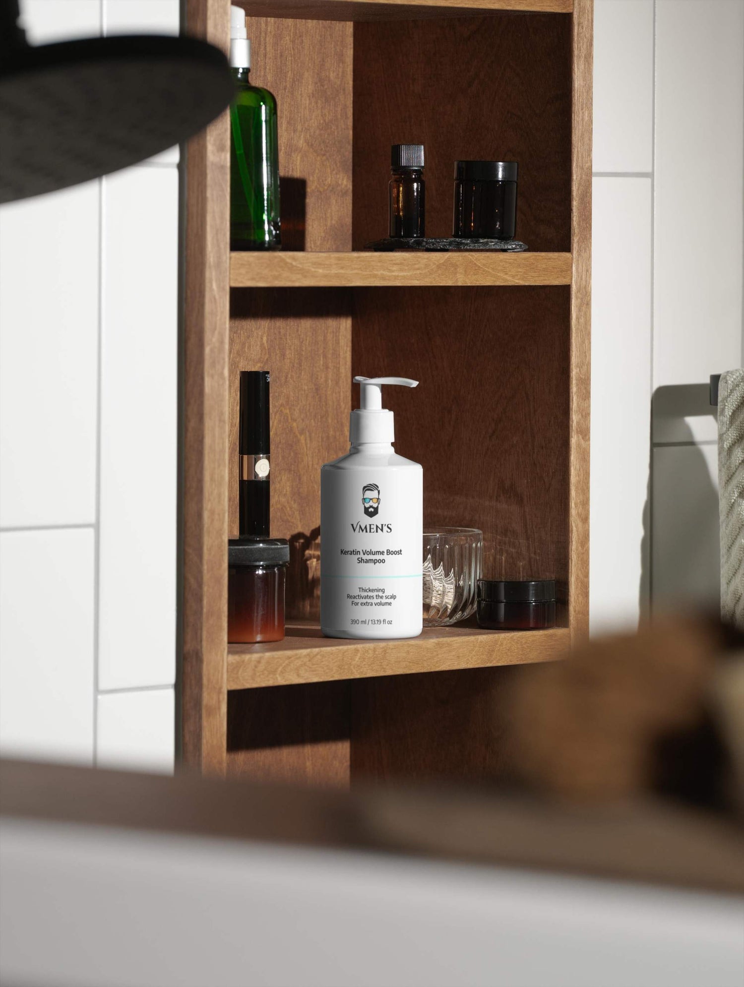  VMEN’S Keratin Volume Boost Shampoo